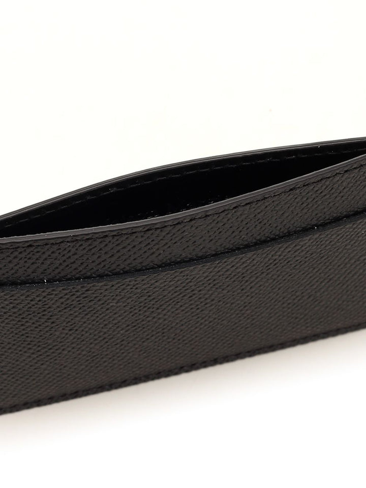 Maison Margiela Leather Card Holder Wallets - Black | a07e849218465f29fd8d857d0923d35faf4e0b18