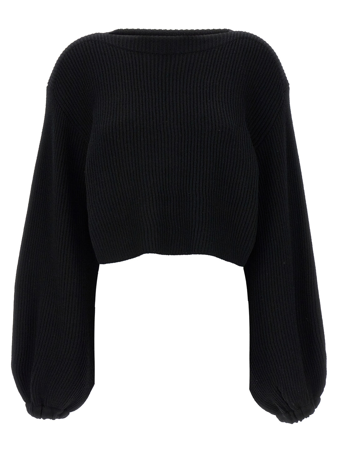 Illustration Billow Sweater, Cardigans Black