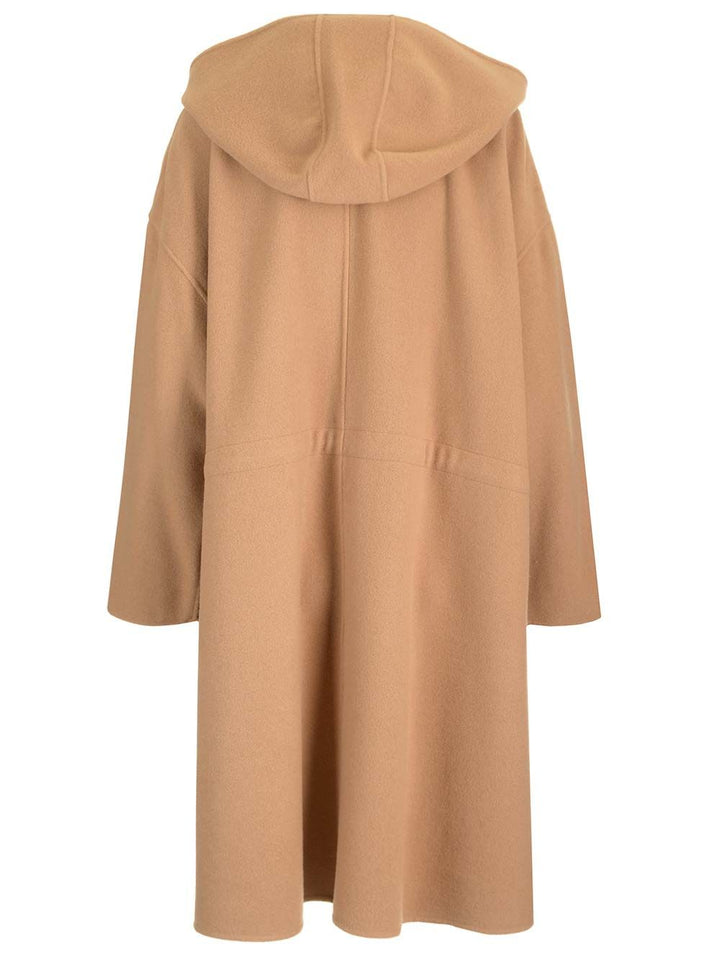 Max Mara Miele Coats - Beige | 059d2e2b5e841c3cdd79f5239382c579375780c4