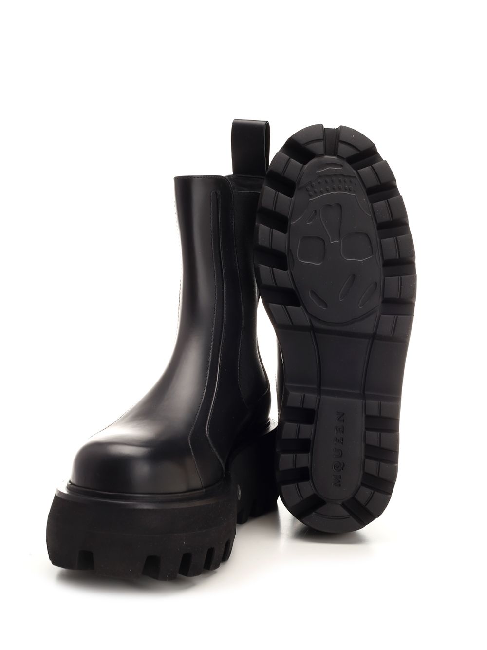 Mcqueen Sofa Boots - Black | 5b0151d4faf0db675ebd766ac752bda0d145b1c0