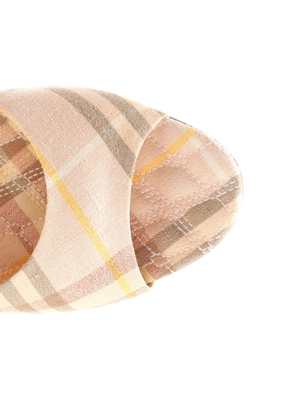 Burberry Check Mules Sandals - Multicolor | 07d94aaf263b071491edb68afdcf616aae3d56aa