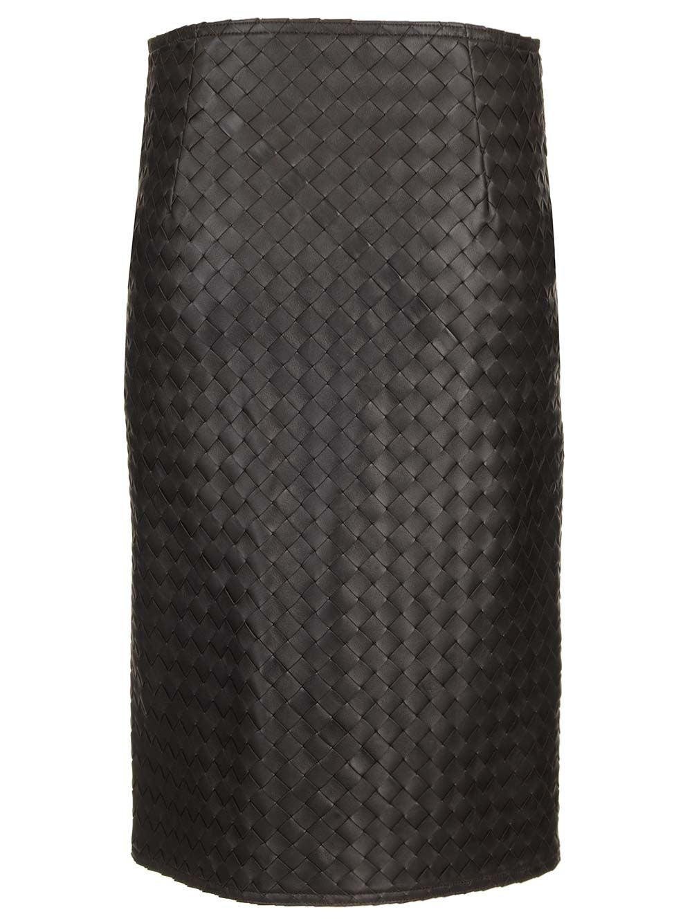 Bottega Veneta Leather Pencil Skirt Skirts - Brown | 94451014fda7bcb44c5a24e017feecd1a6c1725b