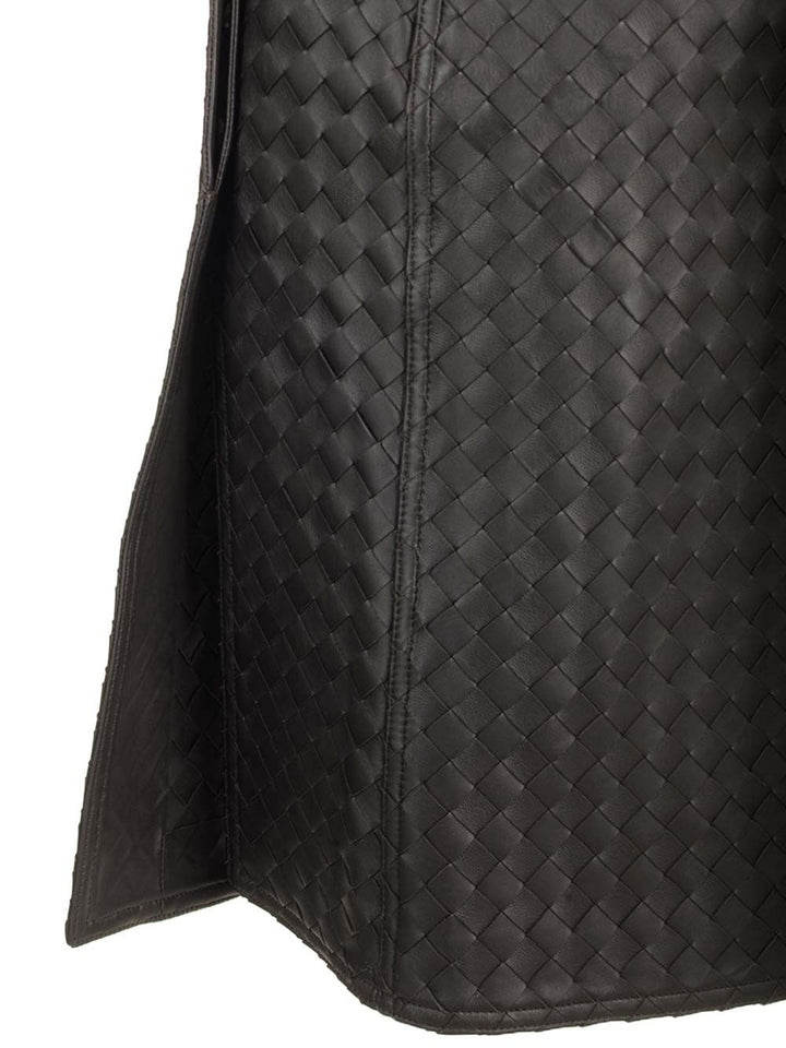 Bottega Veneta Leather Pencil Skirt Skirts - Brown | 6959fa540023e790a1f1238afd64616efb6be402