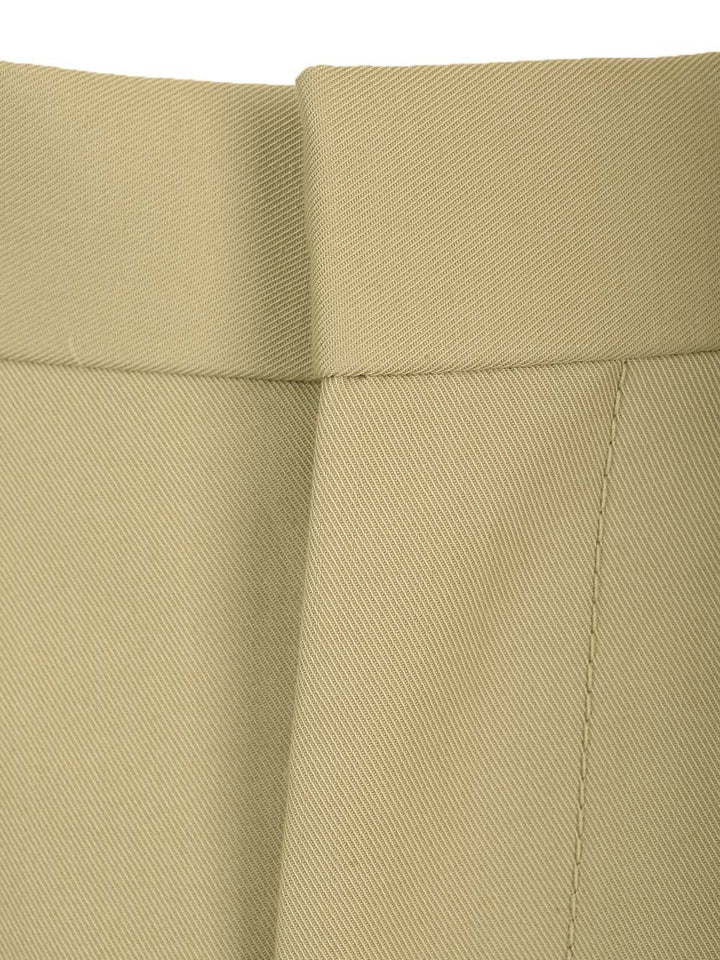 Bottega Veneta Wide Skirt With Ruffles Skirts - Beige | e3b2a7cebcd4b8a4525e03c765d93e2809be36d2