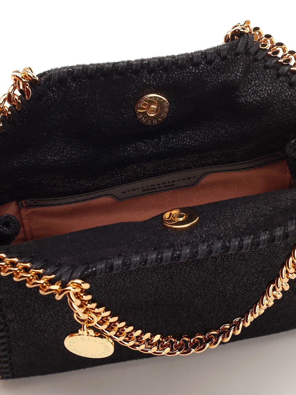 Stella Mccartney Borsa Tote Micro Falabella Handbags - Black | 46f6b3f40780b9b763f6bdbf08388c7ab5f3248d
