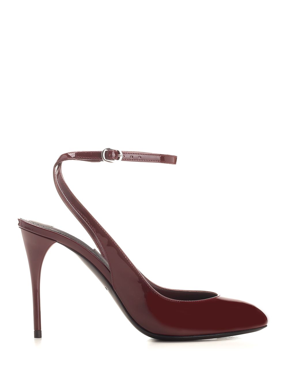 AlaÏA Rounded Toe Sling Back Pumps - Bordeaux | 9c65d221f3f8435e942e141de386f56824f73ca1