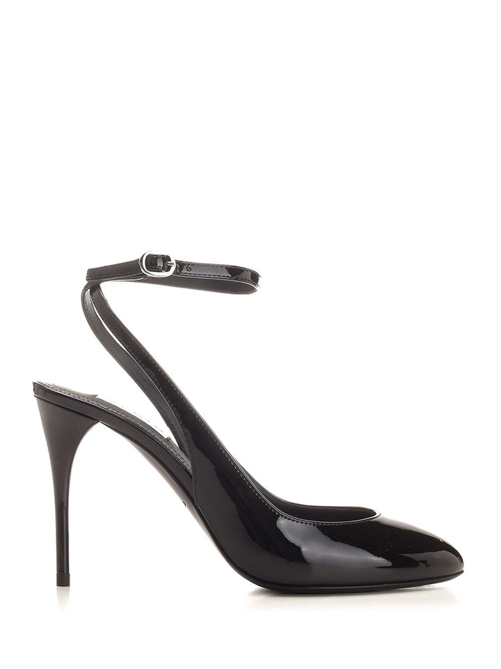 AlaÏA Rounded Toe Sling Back Pumps - Black | e499ef9640eae531381b6934442634d5d9ecb6ac