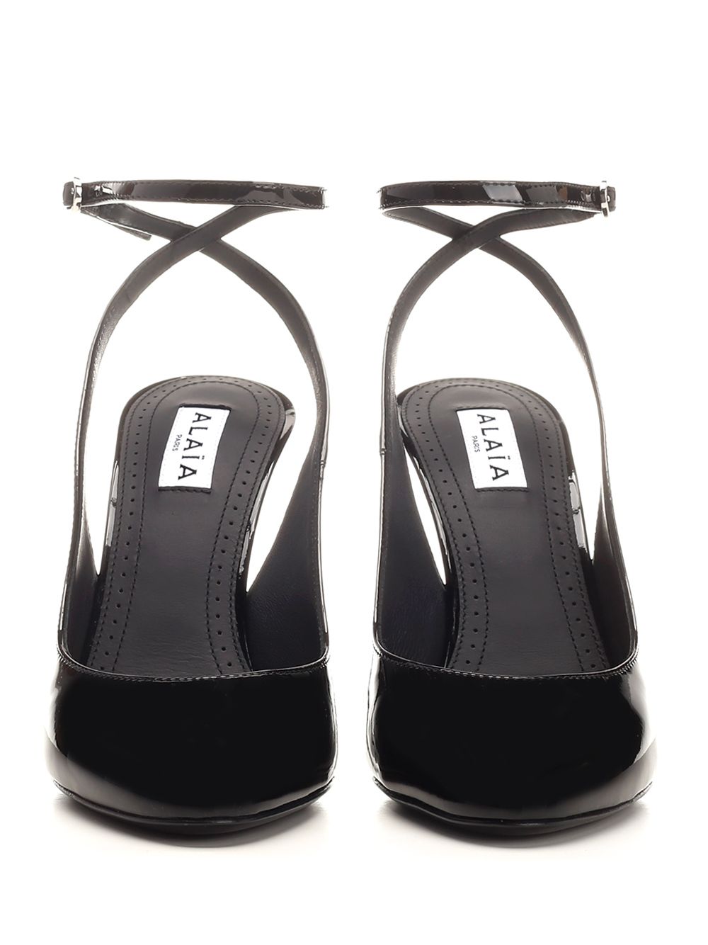 AlaÏA Rounded Toe Sling Back Pumps - Black | 0cdd42e4aeaf3216f39c73128ebb8061ff5f8da2