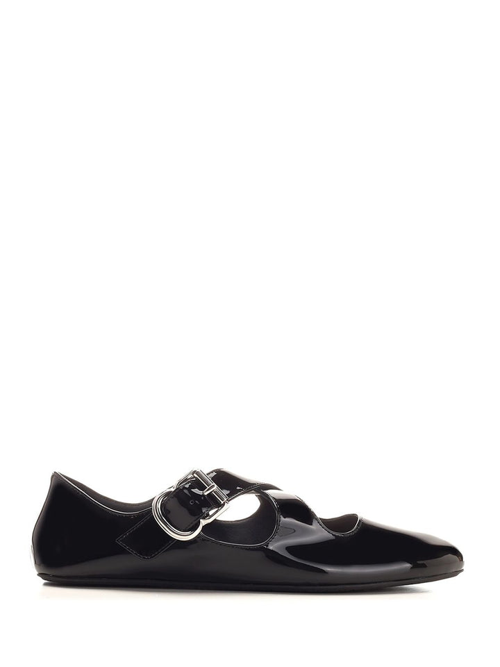 AlaÏA Cross-Over Ballet Flats Scarpe basse - Black | f0e5ca6eddb1845af47a1dad1f64cb76c3021168