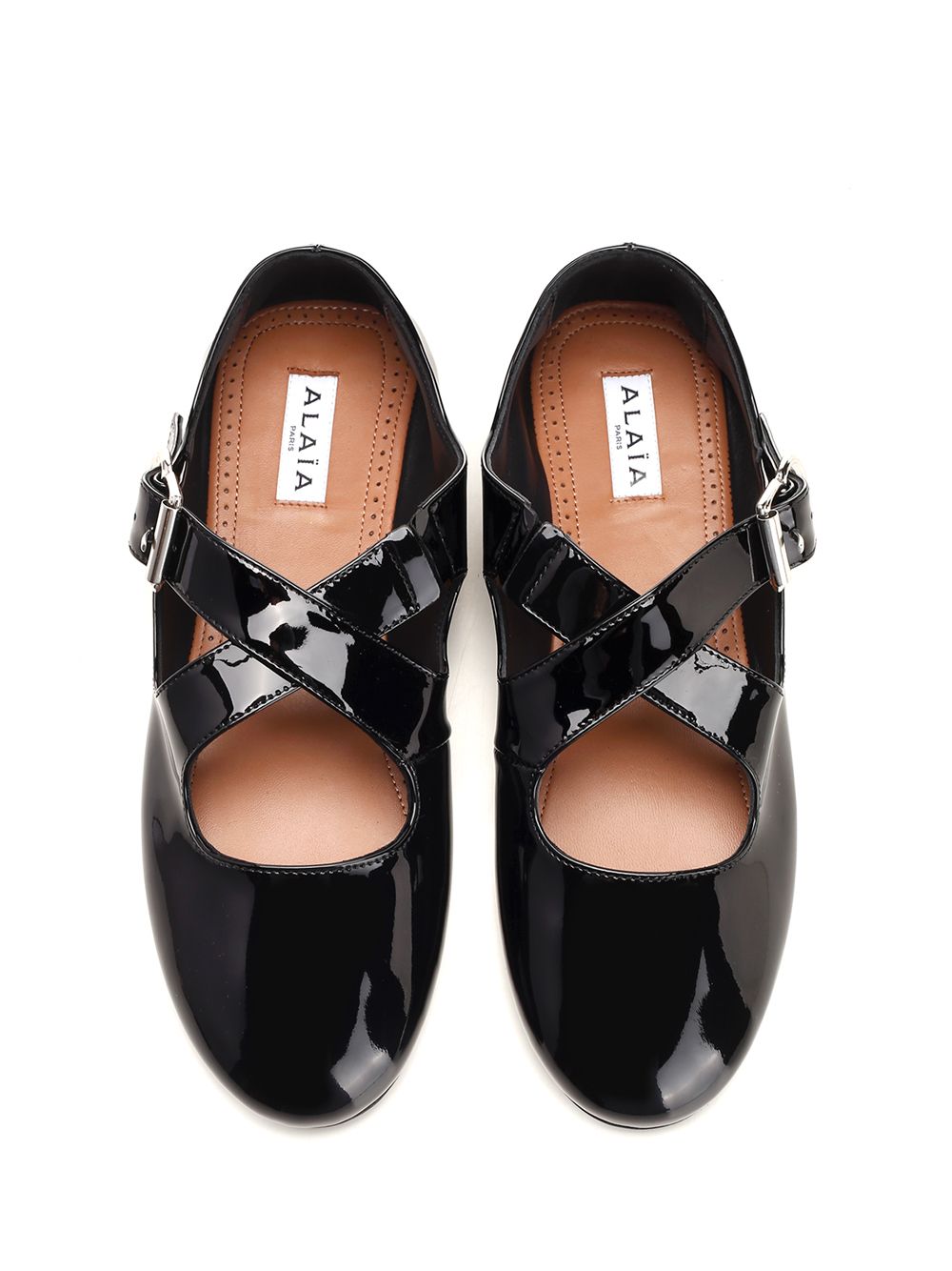 AlaÏA Cross-Over Ballet Flats Scarpe basse - Black | 4129ae0ffbcf1d6fef62693528f5fdad5467dfb5