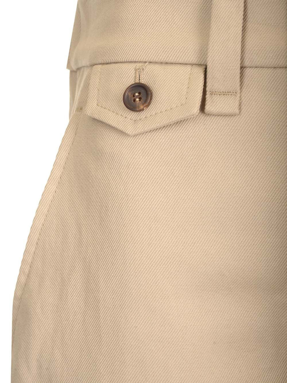 Brunello Cucinelli Straight Leg Trousers - Beige | de85efb8fcfefc1c01efba587bfd83ab0b8e1edb
