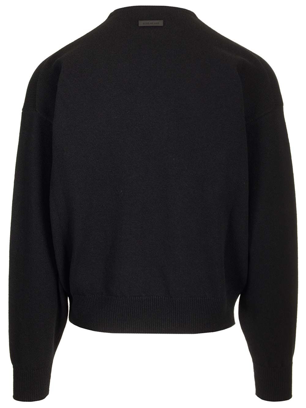 Fear Of God Merino Wool Crewneck Sweater Knitwear - Black | 9a95263d1745c21eac1ffc8d14fbc6713bb82254