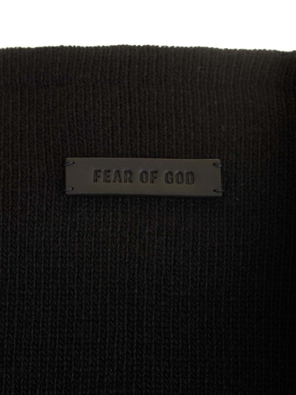 Fear Of God Merino Wool Crewneck Sweater Knitwear - Black | 60cb8b91a791395089221f93f7e4cc94c12ae1b2