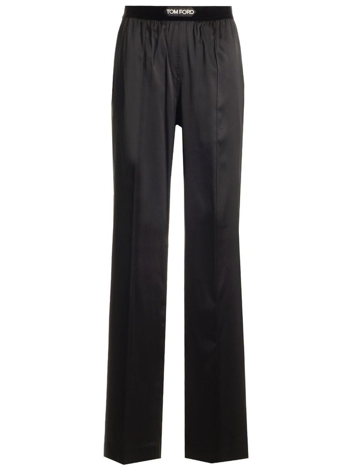 Tom Ford Pajama Trousers - Black | ac3462647acc3c26e656743344d85452feafd26e
