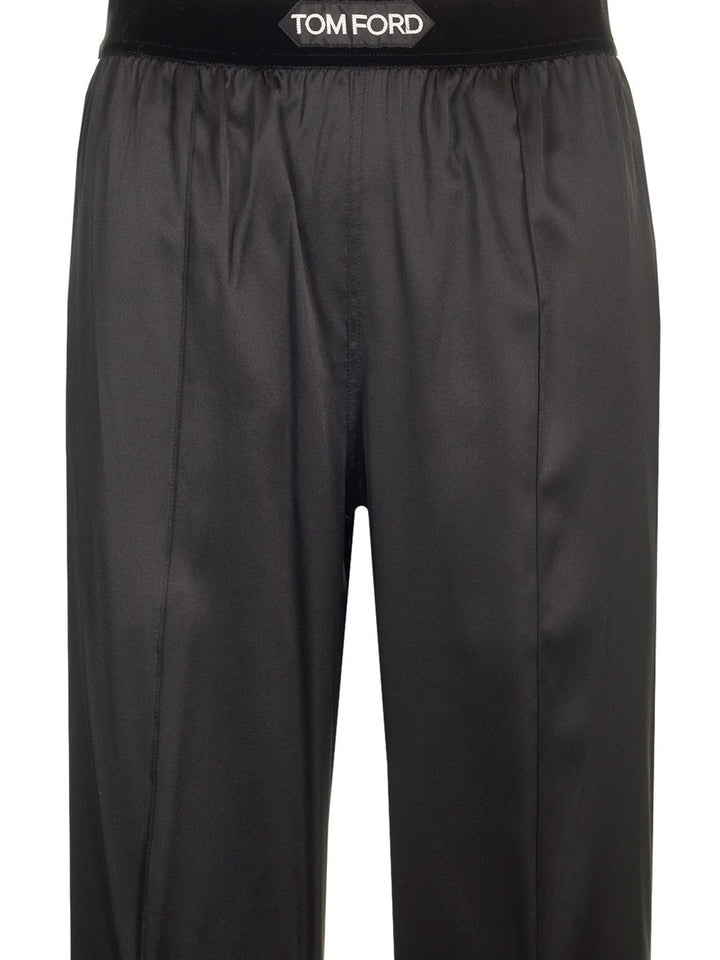 Tom Ford Pajama Trousers - Black | 1c99f9da3c53513ad2aa9591ab6465419096dfb7