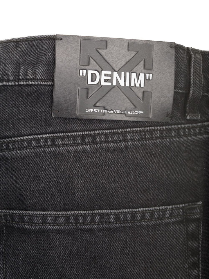 Off-White Diag Jeans - Black | b971029accd17045939e80a06d71e49a5044420c