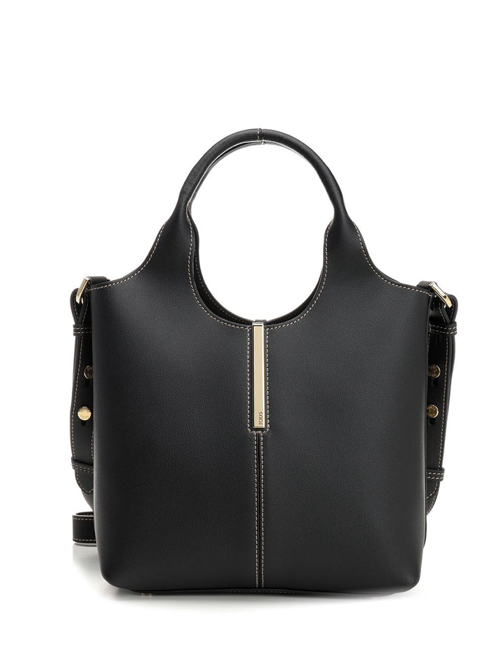 Tod'S Mini Shopping Bag Handbags - Black | ad775d51963c5ca82024dbbbe48c75ad86520600