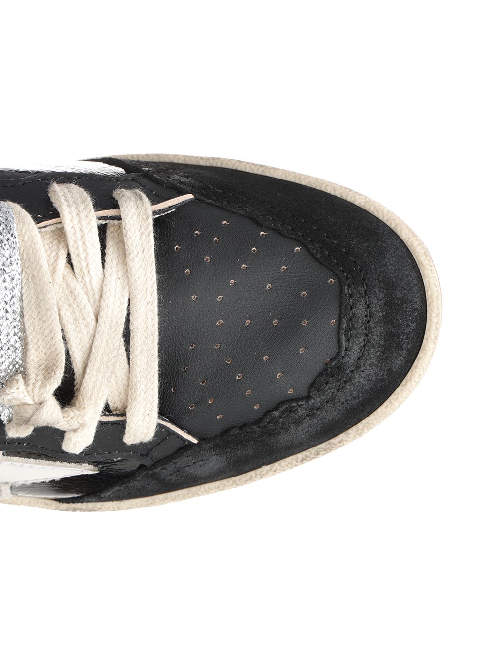 Golden Goose Deluxe Brand Ball Star Sneakers - Black | 086b01ef587f155ad1c30846cbd75706c63d7f8a