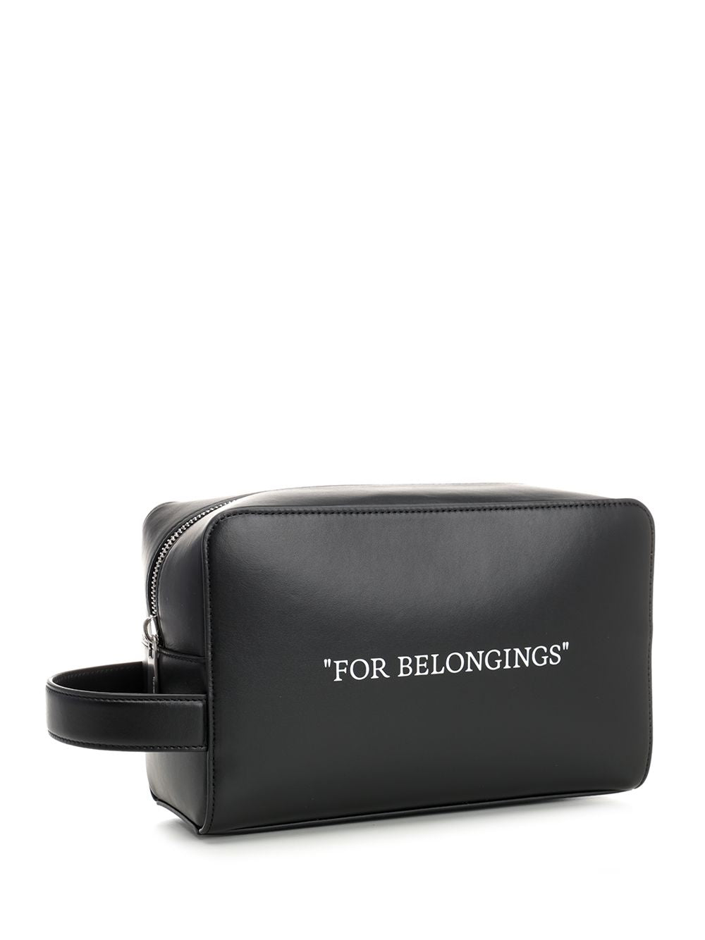 Off-White Beauty Case With Lettering Small leather goods - Black | a572695b7003e8d54d121cefa524cbfd2dcb4a16
