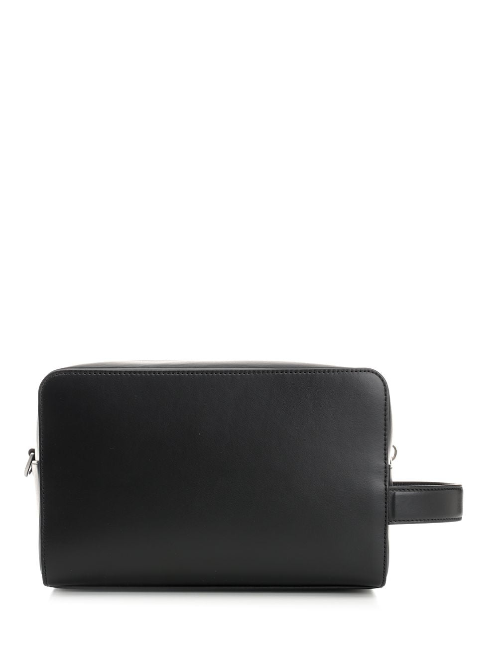 Off-White Beauty Case With Lettering Small leather goods - Black | b07179615b7add1399c6343856307678a2f7a535
