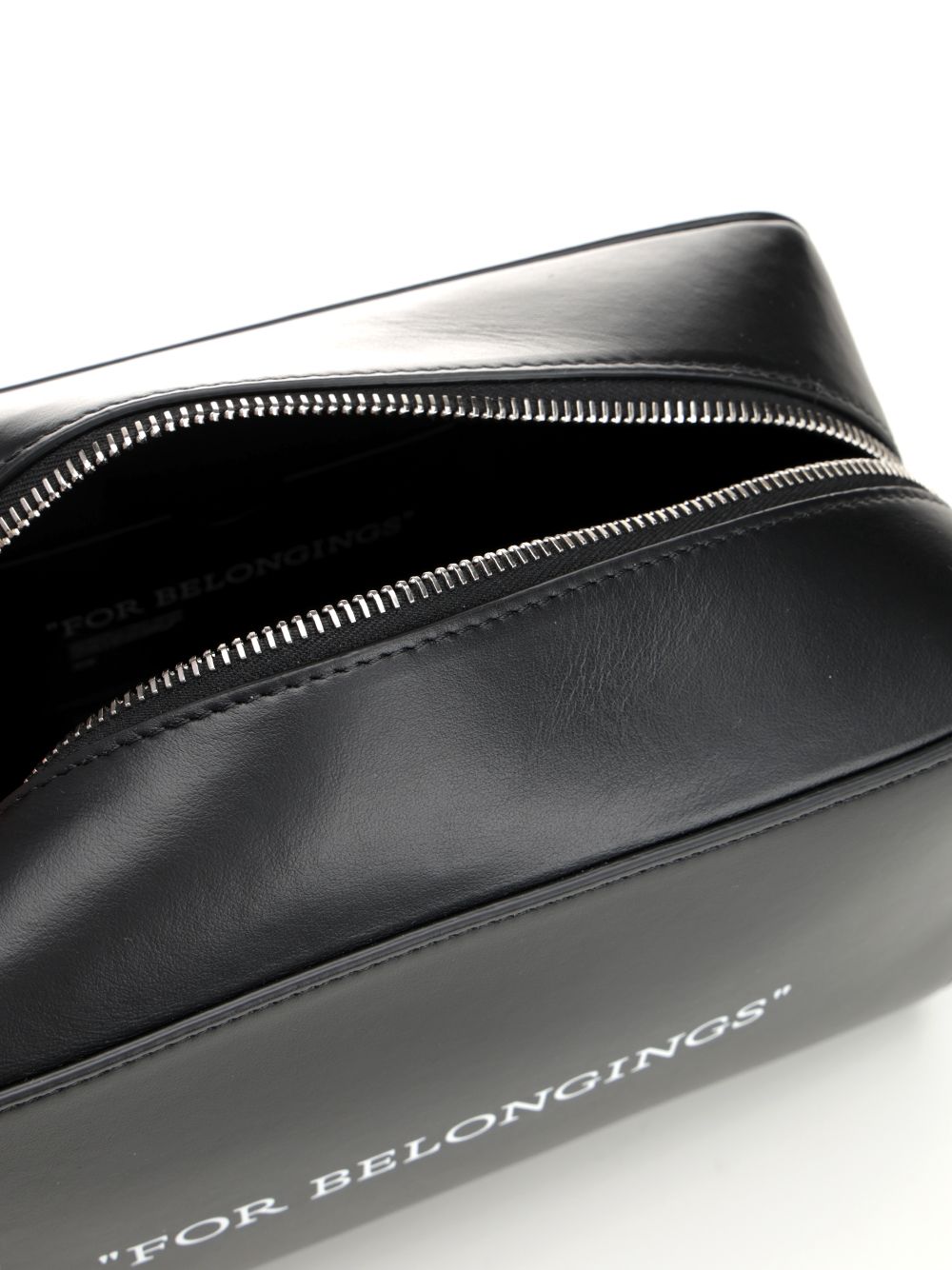 Off-White Beauty Case With Lettering Small leather goods - Black | 4e8273e37010e0892e07690105c47e0b9d367918