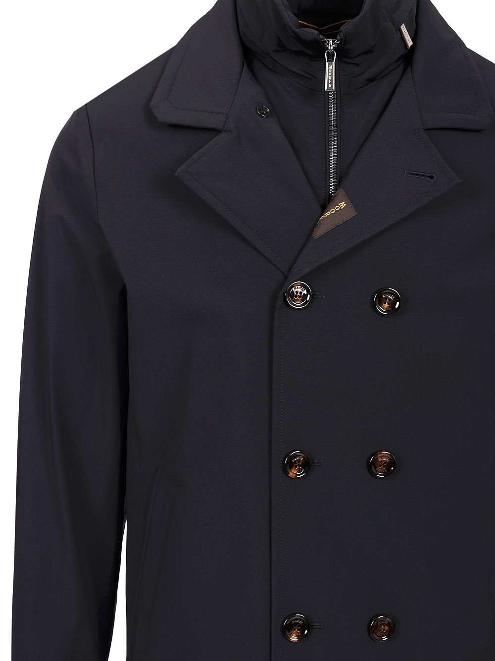 Moorer Volmer-Kn Coats - Blue | 6608e69771910acd8b0d99f327f964ebf0e1266a