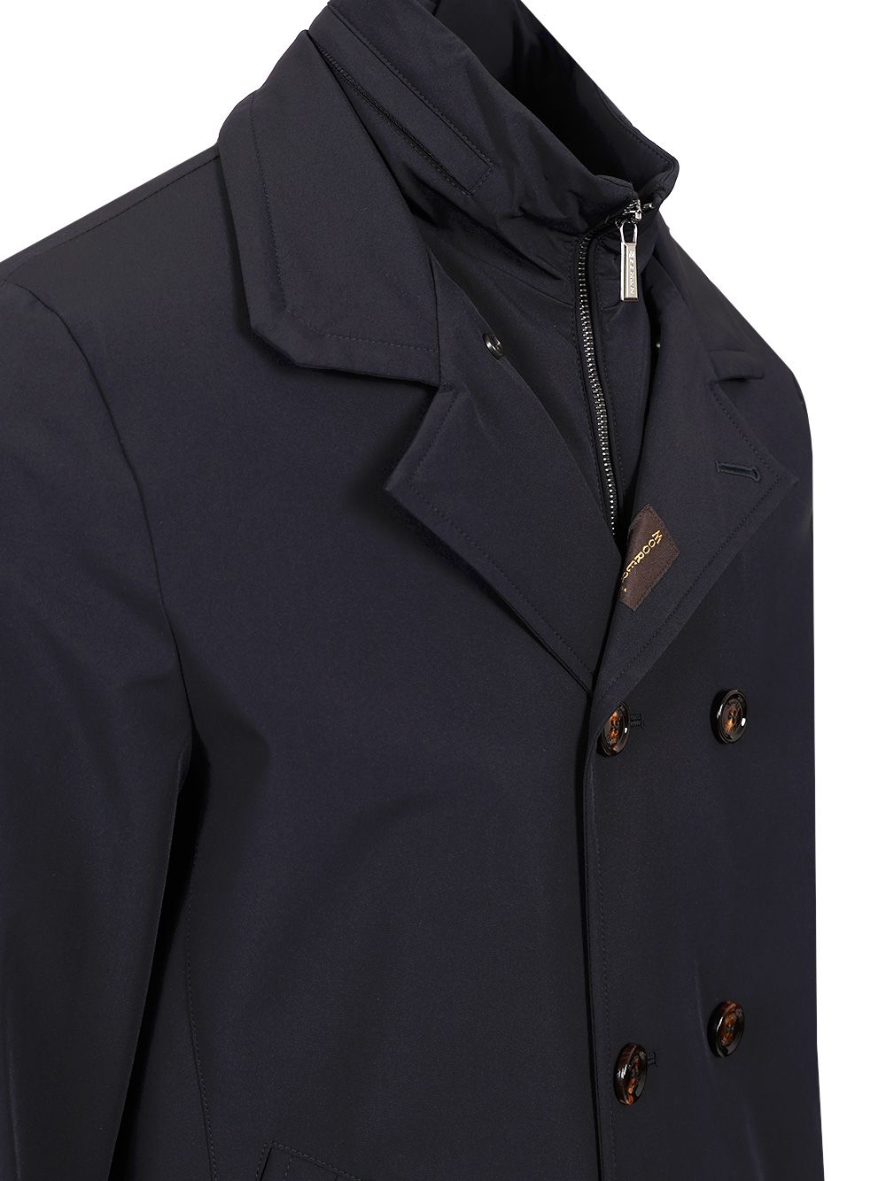 Moorer Volmer-Kn Coats - Blue | b9806fddd6013d9ce0535cdbdc2741cf79cb5767