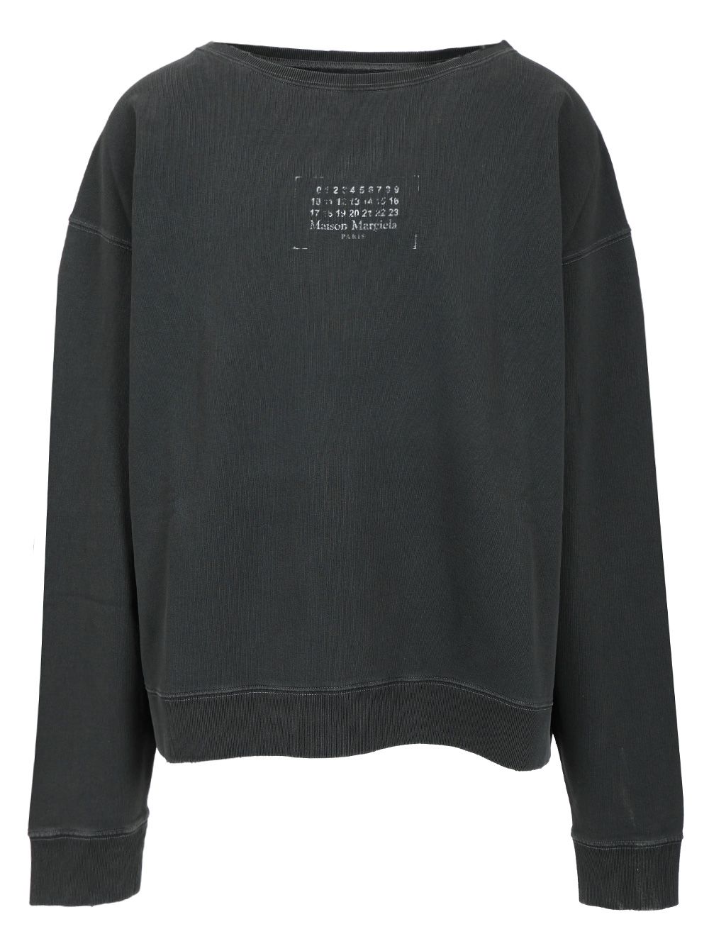 Maison Margiela Cotton Sweatshirt Sweatshirts - Grey | 34573c9a1013fa00cbe14935995e76664df37b10