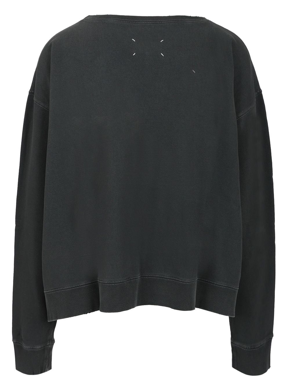 Maison Margiela Cotton Sweatshirt Sweatshirts - Grey | 258b60747f32f61d51ae7bd50af02773d1ea4d90