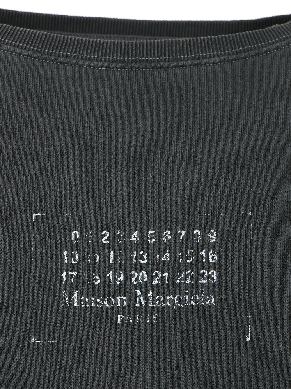 Maison Margiela Cotton Sweatshirt Sweatshirts - Grey | 1ea3248746694113a1dbf56fbefbaff55660d4c7