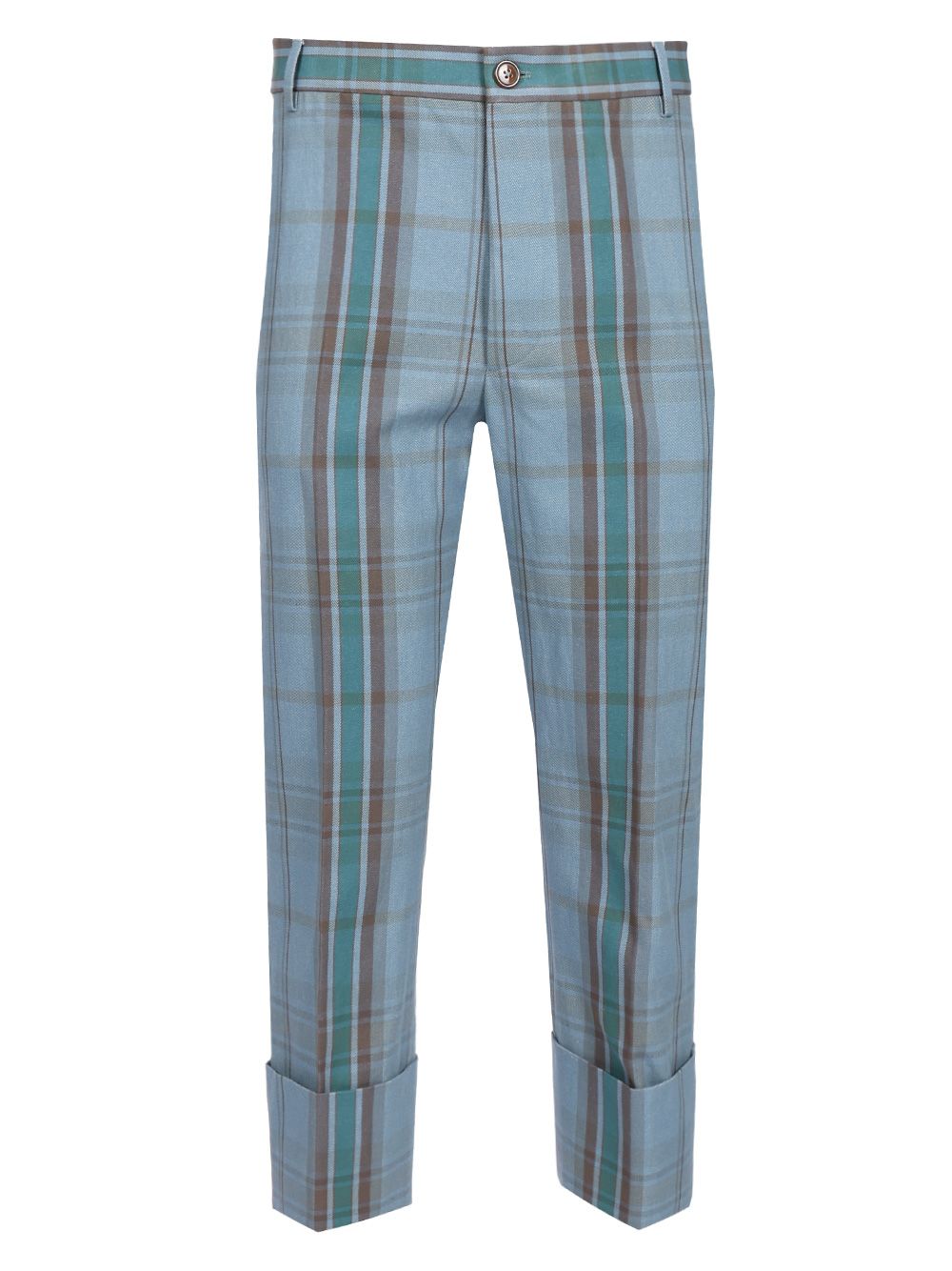 Vivienne Westwood Cropped George Trousers - Light blue | e025d6f4779b9dbfdefdad494cc2649d07657bbc