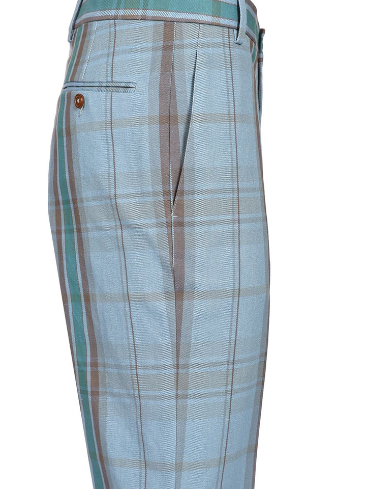Vivienne Westwood Cropped George Trousers - Light blue | be54611ad6a53f5aac6a3c72b59ebccb8dc0598f