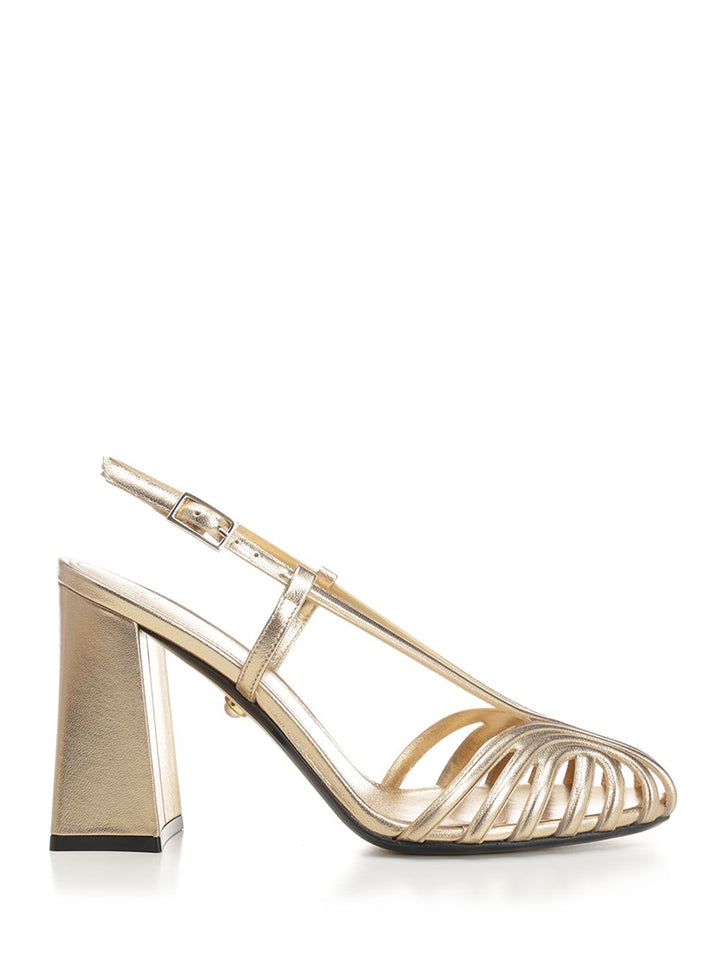 Alevi' Milano Marta Sandals - Gold | ff85e9dd4af0c8c2c2ea70cc182c4ea7c0077f41