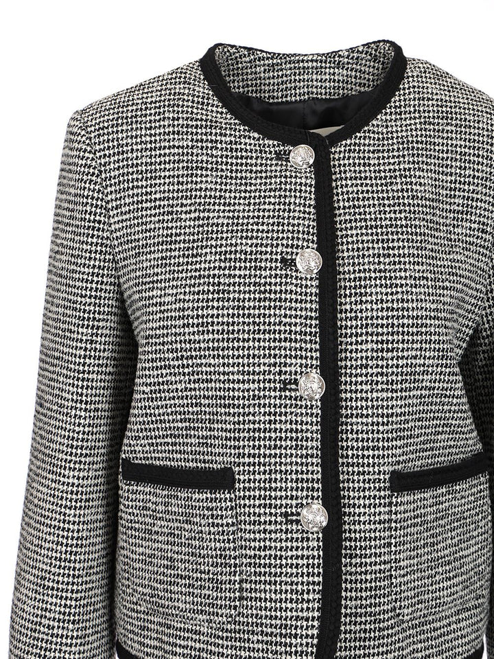 Dunst Boucle Tweed Jacket Jackets - Grey | b27cd54fc69b649dd2fca252e2e58b9c7d8d1fc2