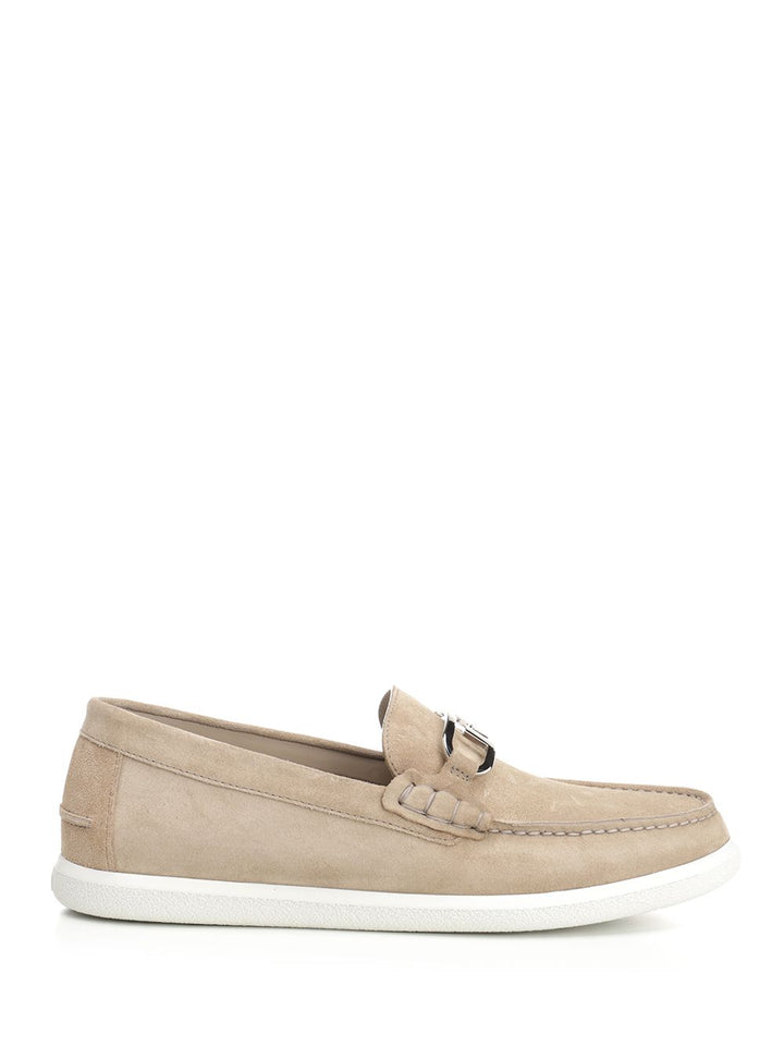 Fendi O Loafers - Beige | 1c54af0fa543483841753d944e0df063b7bebad5