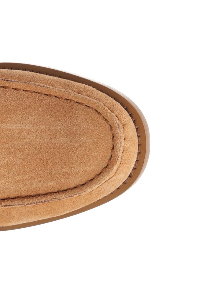 Tod'S Suede Moccasins Loafers - Brown | 38075c72b671c5987f9c64818eca12ef17aa4276