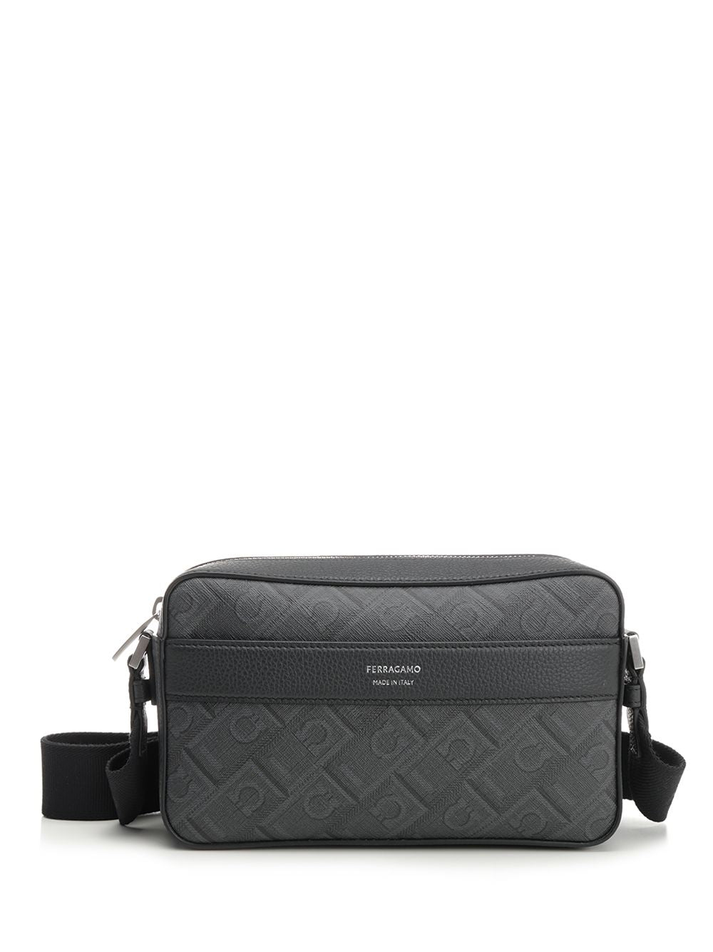 Ferragamo Ferragamo Monogram Shoulder Bag Handbags - Black | d3f7493e975166399ff72b038d04f766a961f596