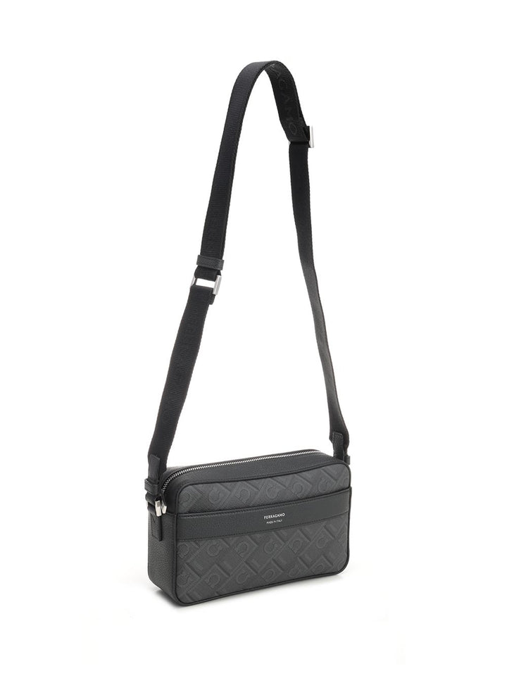 Ferragamo Ferragamo Monogram Shoulder Bag Handbags - Black | 7f2475e6372af0fd752b379b43e0c305f185e018