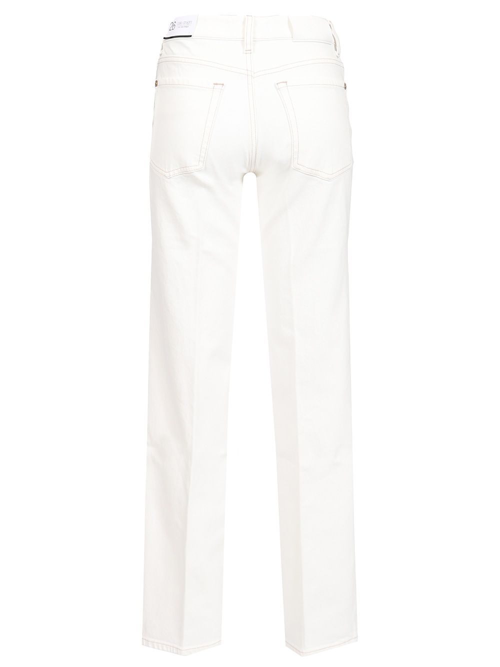 7 For All Mankind Calie Jeans - White | e3ef5594e84a7ad69dd64bfba0850da3683919c0