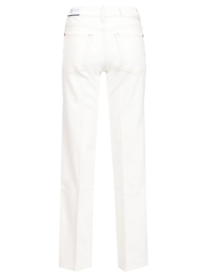 7 For All Mankind Calie Jeans - White | e3ef5594e84a7ad69dd64bfba0850da3683919c0