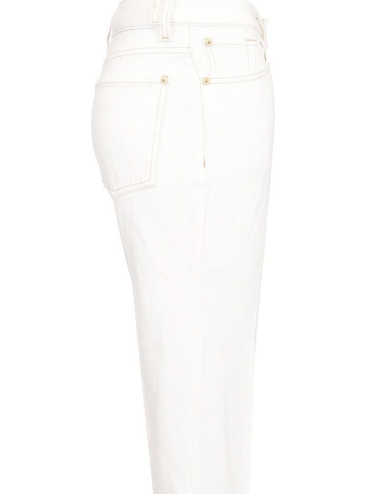 7 For All Mankind Calie Jeans - White | 768d215e76feb3c633da19fb5af330113b83d56f