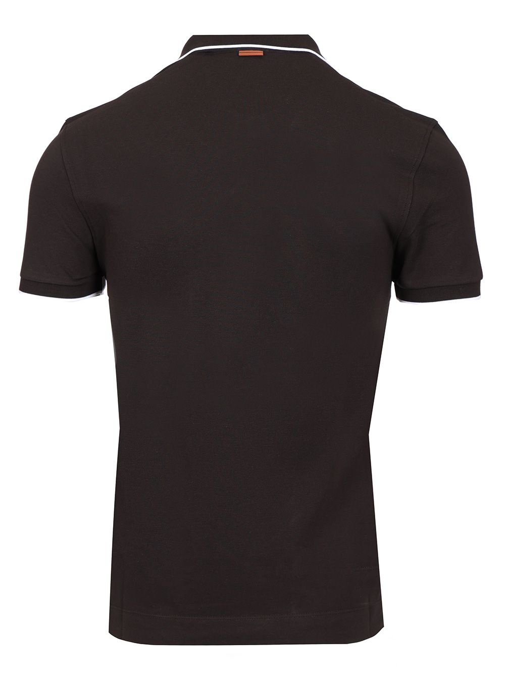 Ermenegildo Zegna Black Stretch Cotton Polo T-Shirt - Black | a98a1376fa0a18d27135b9d1084a84e82abd16bb