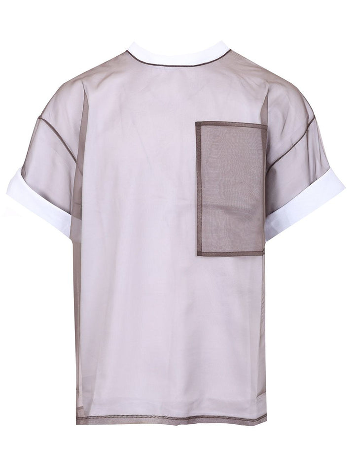 Dries Van Noten Cotton Blend Jersey T-Shirt - White | b3cacfc851212c11507c94eb1061fbc010db0a04