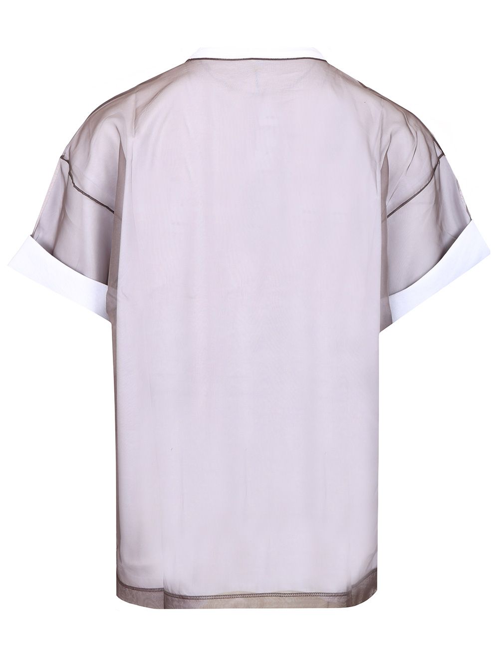Dries Van Noten Cotton Blend Jersey T-Shirt - White | 27ec036e49346f74fa1e08acc8ddac64b2f5dacf