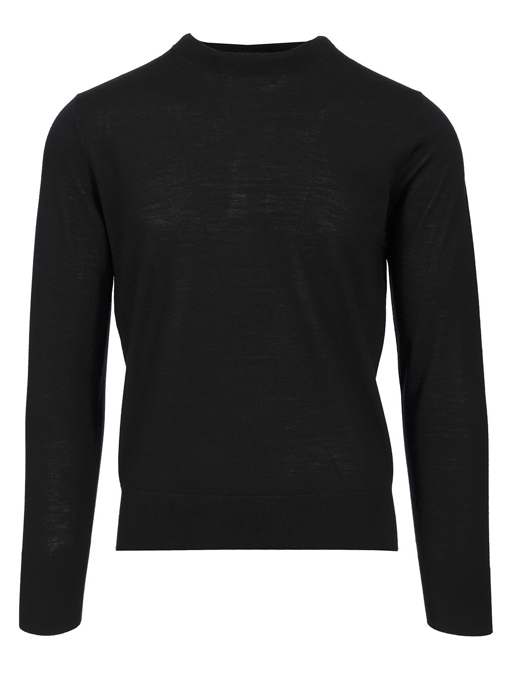 Dries Van Noten Merino Wool Sweater Knitwear - Black | e09494a1f63de506a0dfce159f9f0f9b00422075