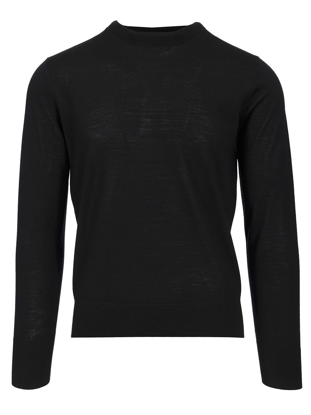 Dries Van Noten Merino Wool Sweater Knitwear - Black | bdb0b581790301cb04b3880f83181c5f1fd95ef6