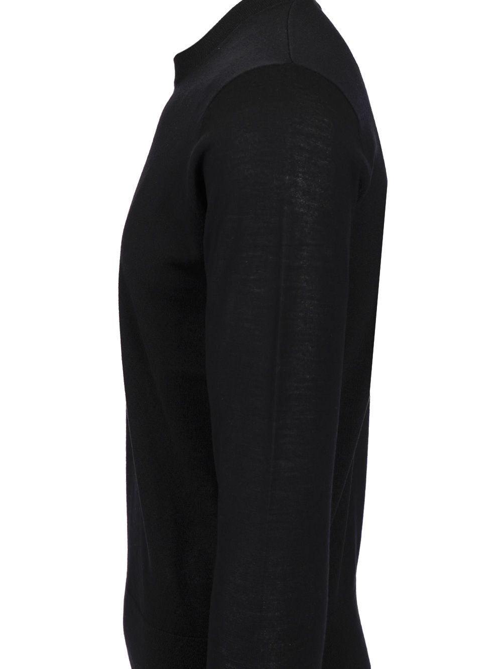 Dries Van Noten Merino Wool Sweater Knitwear - Black | 4e27dabd4177f393656e28fc6022b128a24f322e
