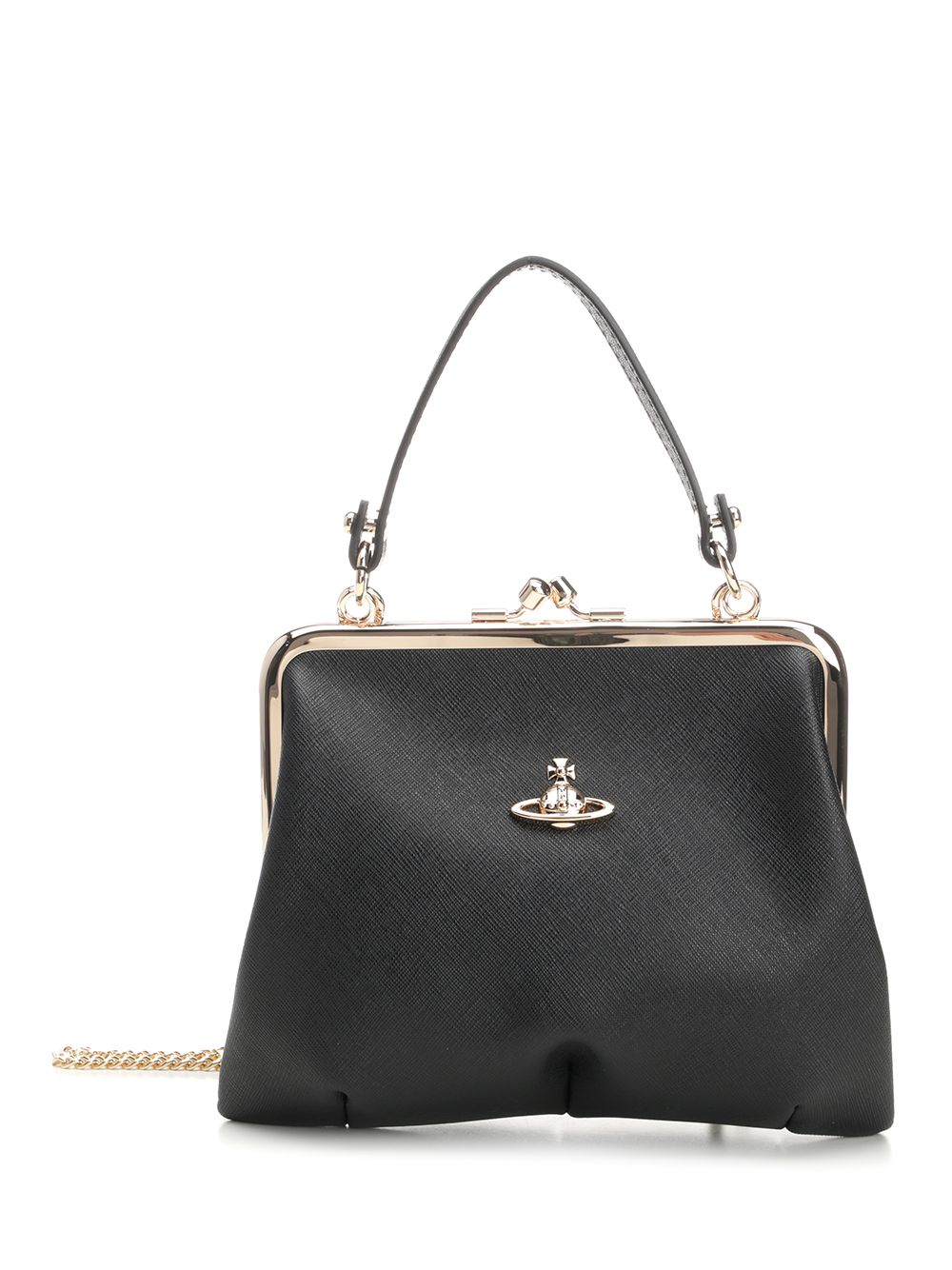 Vivienne Westwood Granny Frame Handbags - Black | 1c970f9227d7f6b23ee25099e29cffa931786ab3