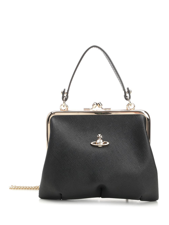 Vivienne Westwood Granny Frame Handbags - Black | 1c970f9227d7f6b23ee25099e29cffa931786ab3