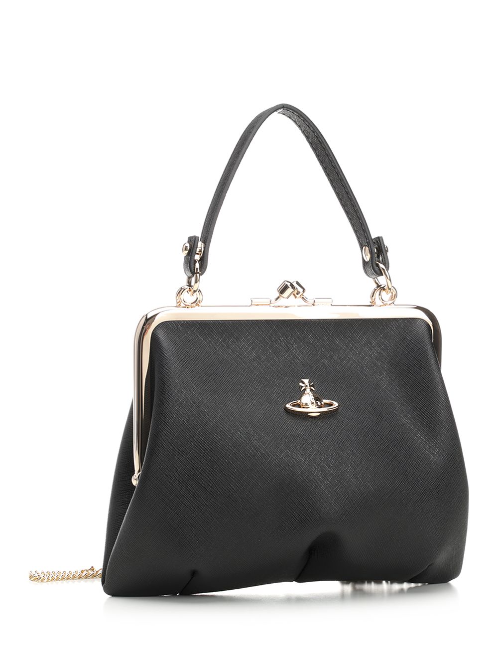 Vivienne Westwood Granny Frame Handbags - Black | a3c31e22f477224f7f97277d4403ede8d21383da